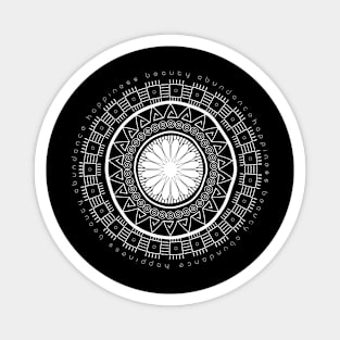 Wish Mandala Magnet